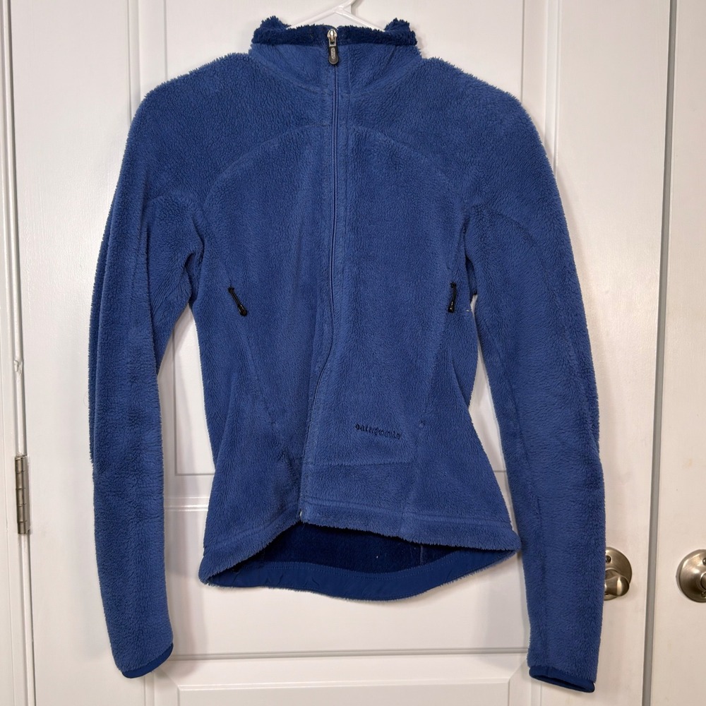 Patagonia R2 Polartec Fleece Jacket Full Zip Blue Regulator Women's Size XS
